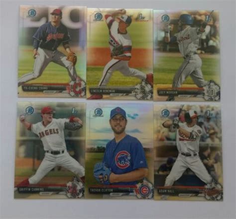 2017 BOWMAN DRAFT CHROME REFRACTOR COMPLETE YOUR SET EBay