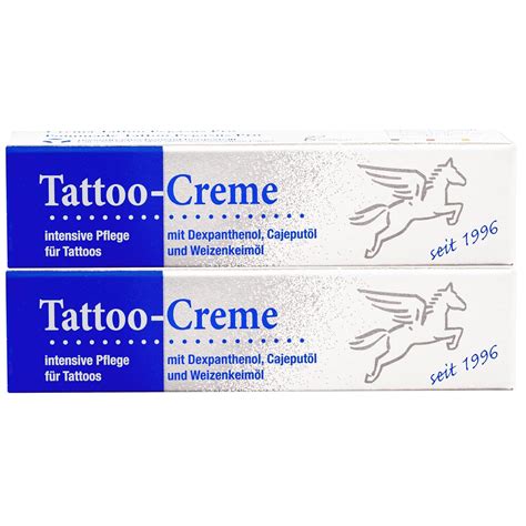 Pegasus Pro Tattoo Creme Er Set T Gliche Pflege Aftercare