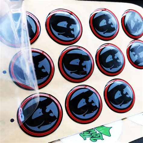 Custom Clear Epoxy Resin Label Dome Logo Sticker Self Adhesive 3d