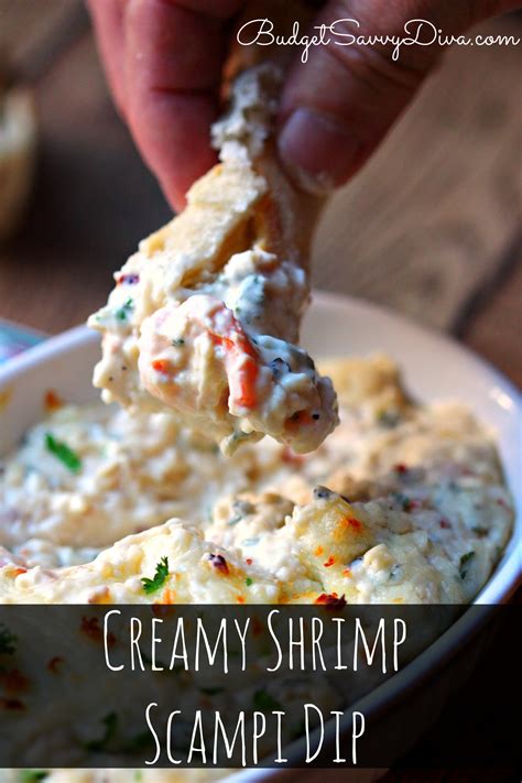 Creamy Shrimp Scampi Dip Recipe | Budget Savvy Diva