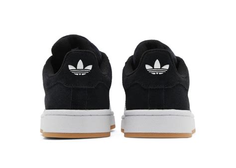 Adidas Campus S Black White Gum Gs Hq Sneaker Baker