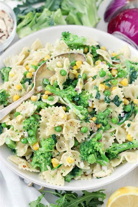 Steps to Prepare Creamy Vegetarian Pasta Salad