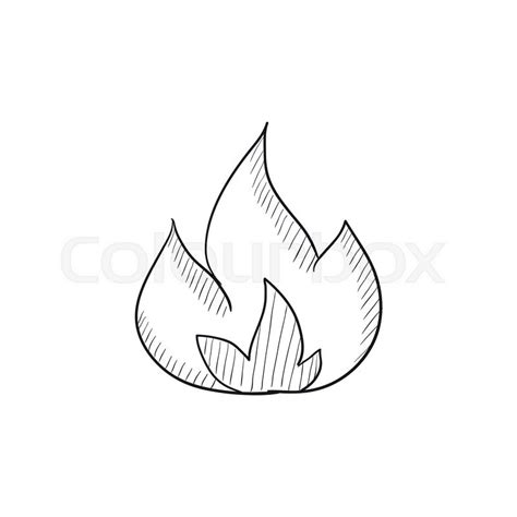 Realistic Flames Drawing at GetDrawings | Free download