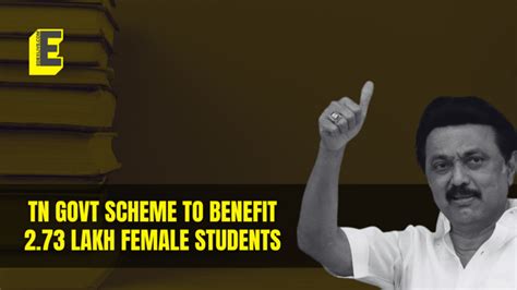 Cm Stalins Pudhumai Penn Scheme Leads To 34 Increase In Female