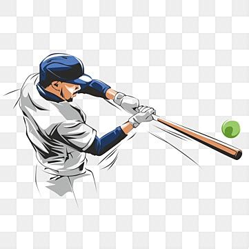 Baseball Hit PNG Transparent Images Free Download | Vector Files | Pngtree