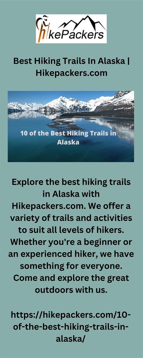 Best Hiking Trails In Alaska | Hikepackers.com - Hike packers - Medium