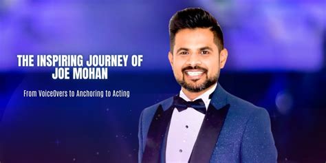 The Inspiring Journey of Joe Mohan: From VoiceOvers to Anchoring to ...