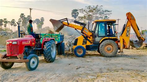 Mahindra Di Sarpanch Tractors Fully Loaded Trolley Jcb Dx