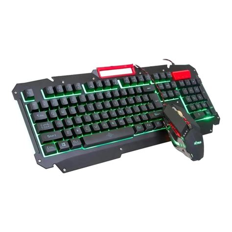 Kit Teclado E Mouse Gamer Usb Led Hk Cabo Membrana Shopee Brasil