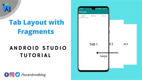 How To Tab Layout With Fragments In Android Studio In 12 Minutes