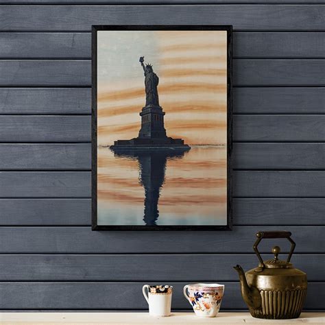 Vintage Statue of Liberty Print | Download Artwork