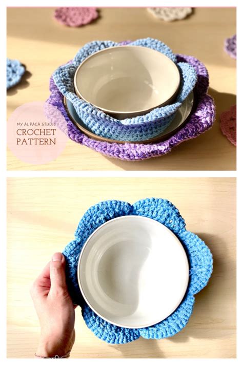 10 Bowl Cozy Crochet Patterns Free And Paid Page 3 Of 3