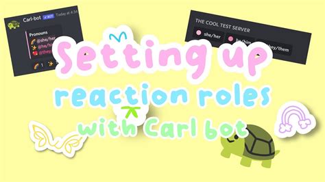 🌹 How To Set Up Discord Reaction Roles With Carl Bot Easy And Works For Mobile Too Savvy