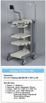 Endoscope Cart Yeollin Sesang Co Ltd Tradekorea