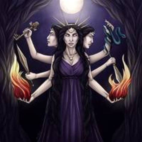 Hecate Goddess Color By Donfuchs On Deviantart Hécate Deusa Bruxa