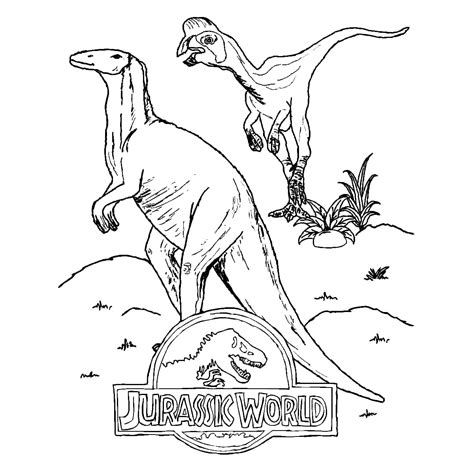 Jurassic World Coloring Pages Printable Coloring Pages