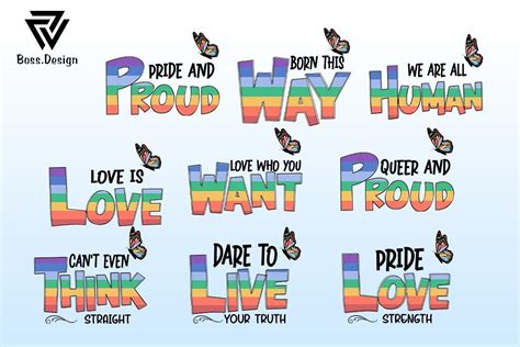 Lgbt Pride Month Bundle Graphic By Boss Design Creative Fabrica