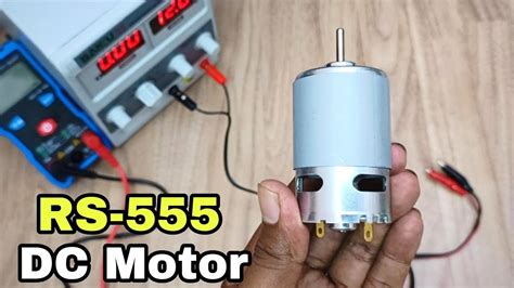 12V RS 555 DC Motor Review Working Testing Rpm Current Drill