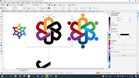 Corel Draw Tips Tricks Gaps Between To Objects YouTube