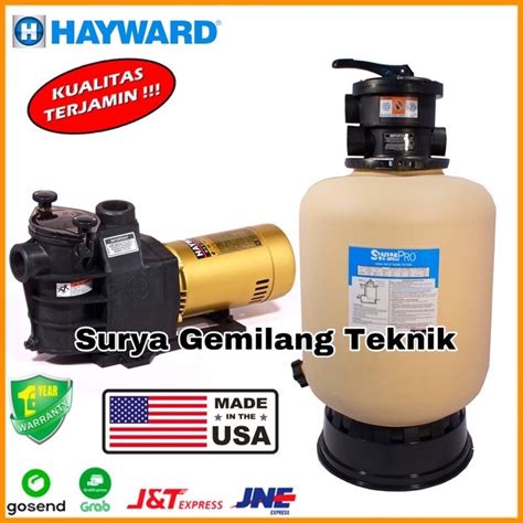 Jual Paket Pompa Kolam Renang Hayward Max Flo Hp Sand Filter Hayward