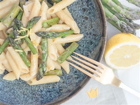 Cremige One Pot Spargel Pasta Mit Zitrone Lykke Life