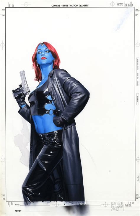 Mystique 24 Cover Painting By Mikemayhew On Deviantart