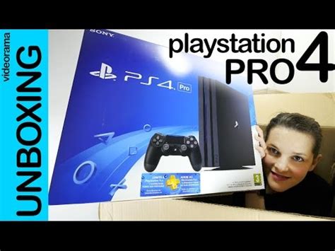 PlayStation 4 Pro unboxing en español 4K UHD YouTube