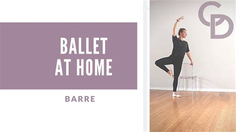 Beginner Ballet Barre At Home Ballet Workout Lesson Youtube