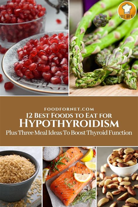 12 Best Foods To Eat For Hypothyroidism Plus Three Meal Ideas To Boost Thyroid Function Food