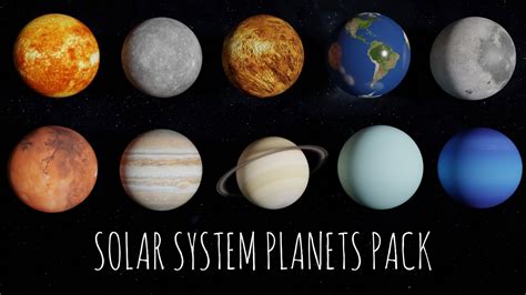 3d Solar Planets 8k Turbosquid 1511339