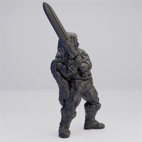 Hot Goblin 蛮族の剣士 フィギュア ホットゴブリン 蛮族 戦士 TRPG