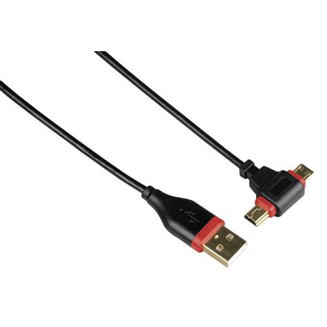 Kabel W Hama Usb A Wtyczka Mini Micro Usb B Wtyczka M