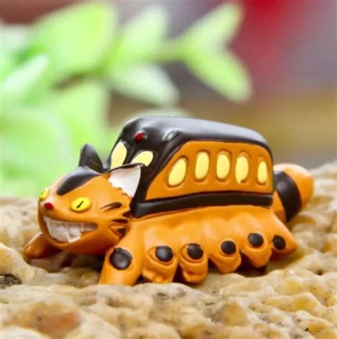 HOT STUDIO GHIBLI My Neighbor Totoro Cat Bus Figure Toy Figurine Home