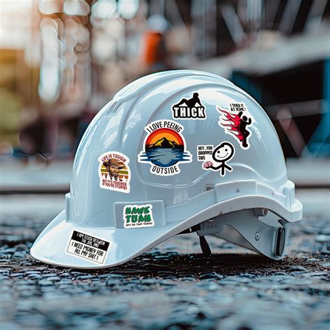 Hard Hat Stickers