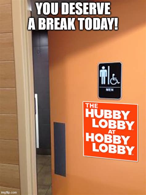 Image Tagged In Hobby Lobbyrestroom Sign Imgflip