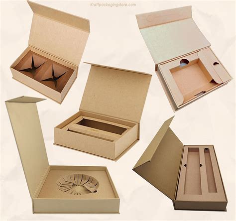 Custom Rigid Magnetic T Boxes Kraft Packaging Store