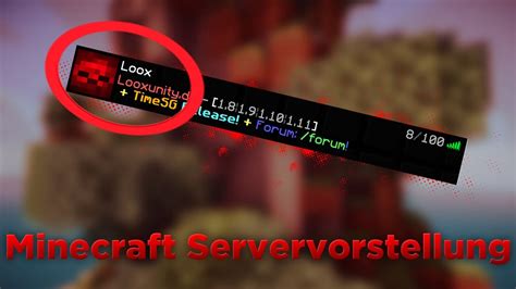 Minecraft Server Vorstellung Server Vorstellung Minecraft