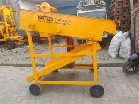 1 HP Mild Steel Sand Screening Machine Reduction Capacity 8 10 Cum