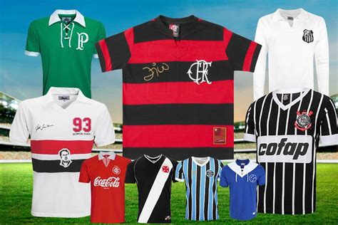 Show De Bola Confira Camisas Retr De Times Brasileiros Metr Poles