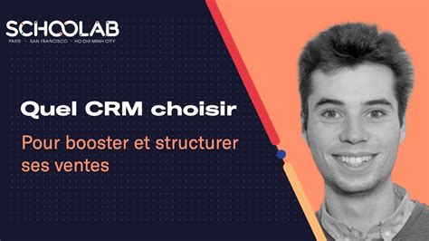 Quel CRM Choisir Pour Booster Et Structurer Ses Ventes YouTube