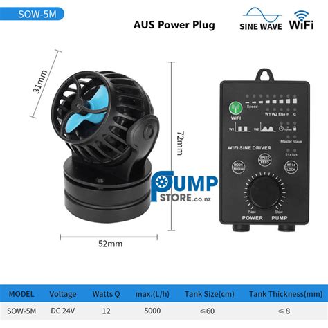 Jebao Jacob Sow M Ap Wifi Smart Controller Wave Maker Pump Pumps