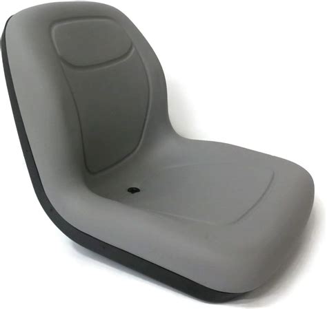 The Rop Shop Grey High Back Seat For John Deere L118 L120 L130 L135 L145 Lawn