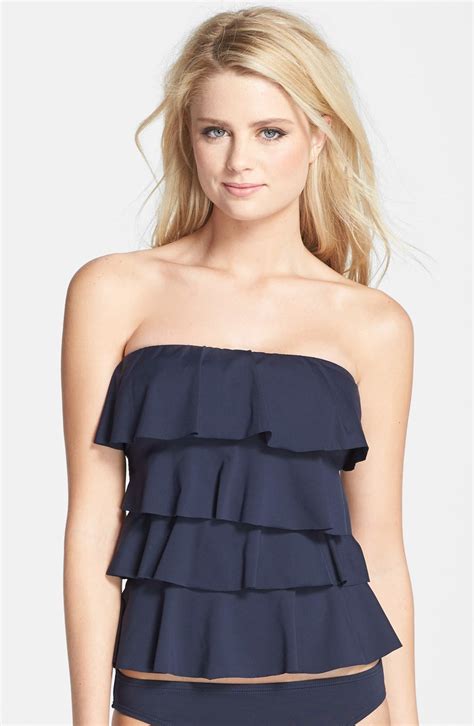 Michael Michael Kors Cascading Ruffle Tankini Top Nordstrom