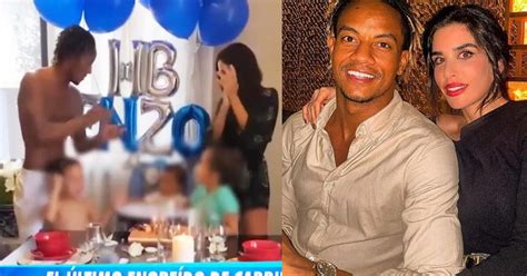 André Carrillo y su esposa Suhaila Jad celebraron con sencilla fiesta