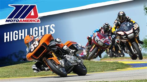 MotoAmerica Mission King Of The Baggers Race 1 Highlights At Road