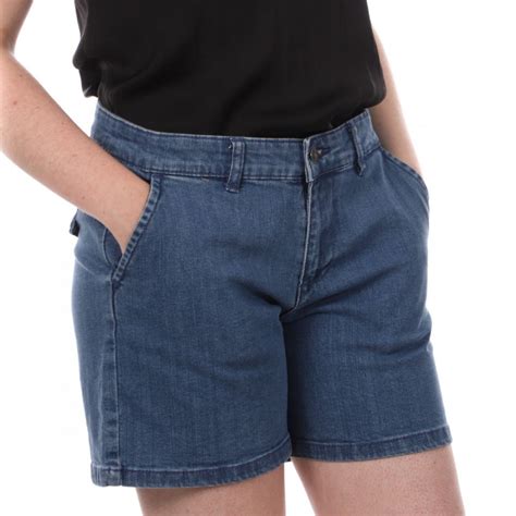 Short En Jeans Bleu Femme Lee Cooper Oda Pas Cher Auchan Fr