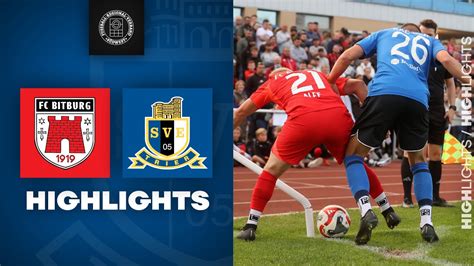 SVE TV FC Bitburg Vs Eintracht Trier Highlights 2 Spieltag Saison