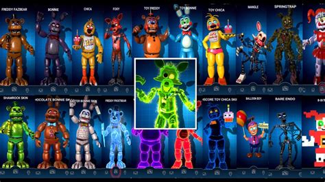 Fnaf Ar All Workshop Animations Updated Radioactive Foxy V