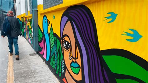 Mural En Emblem Tico Edificio Busca Revitalizar El Espacio P Blico De