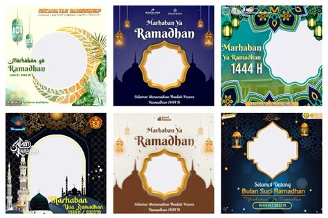 26 Twibbon Ramadhan 2023 Gambar Poster Sambut Bulan Suci Dengan Penuh